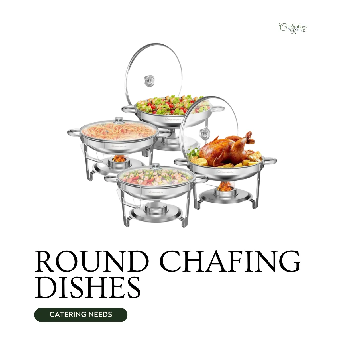 Round Chafing Dishes