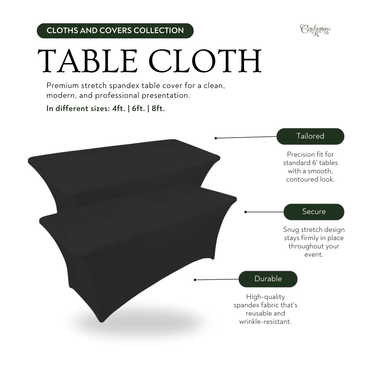 Spandex Table Cloth