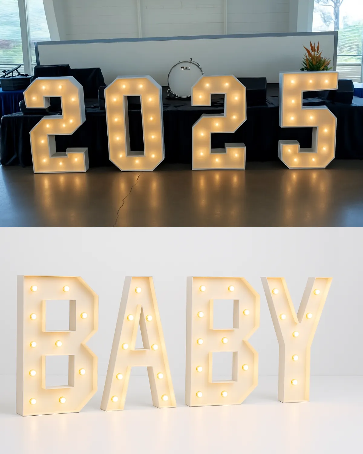 Marquee Standee with Lights