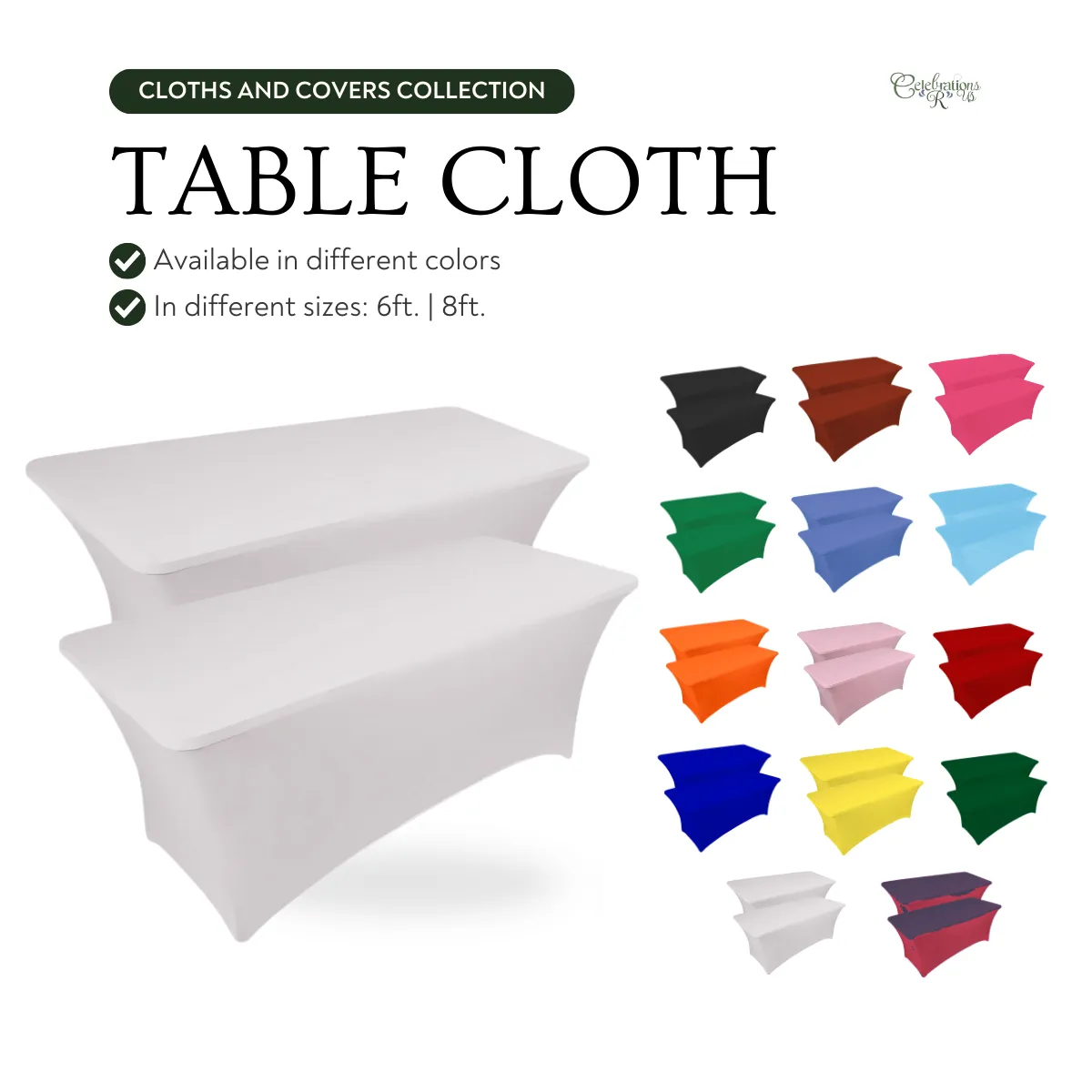 Spandex Table Cloth