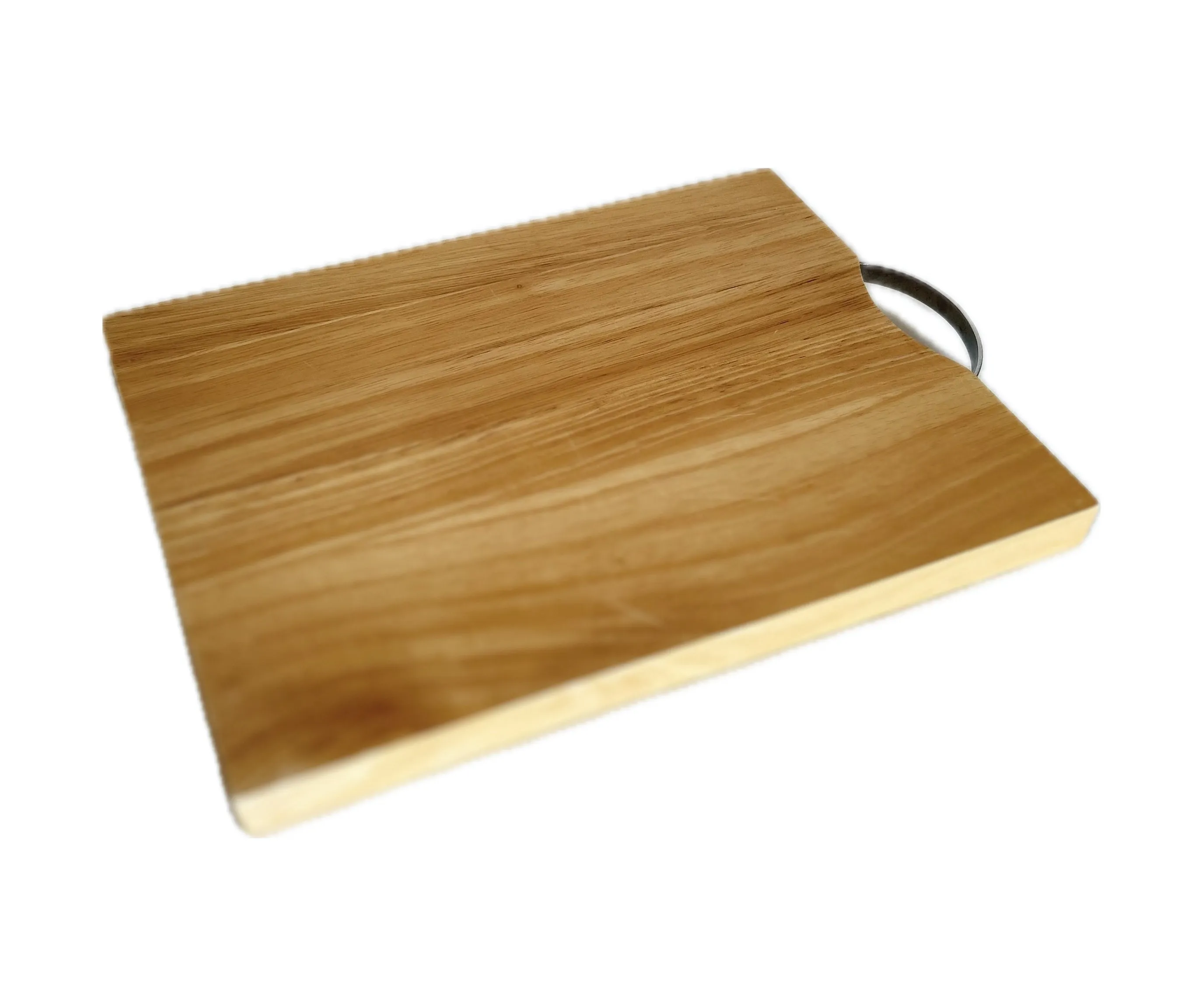 Food Display Chopping Board Wooden Rectangle With Handle