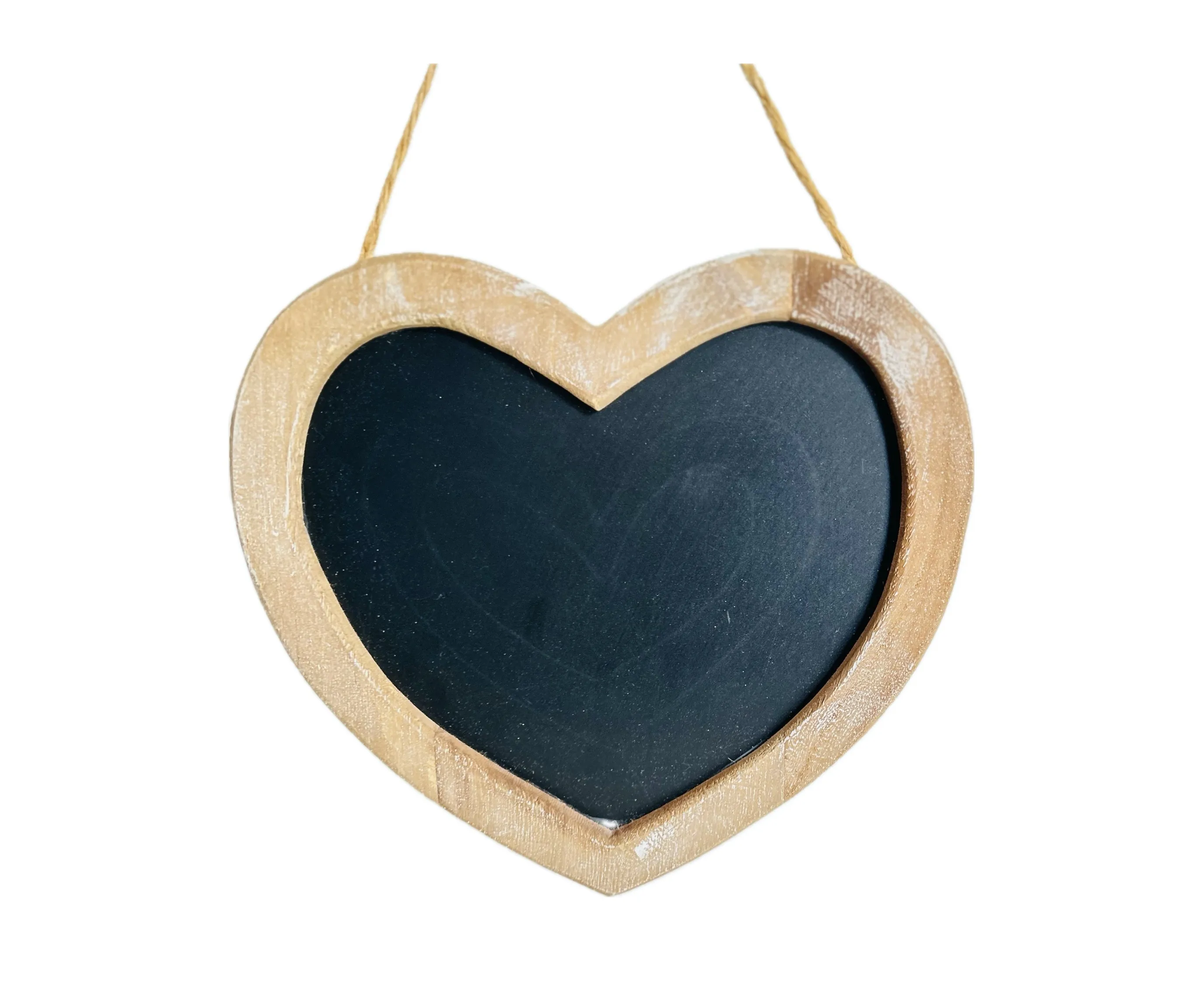 Wooden Chalkboard Heart Sign