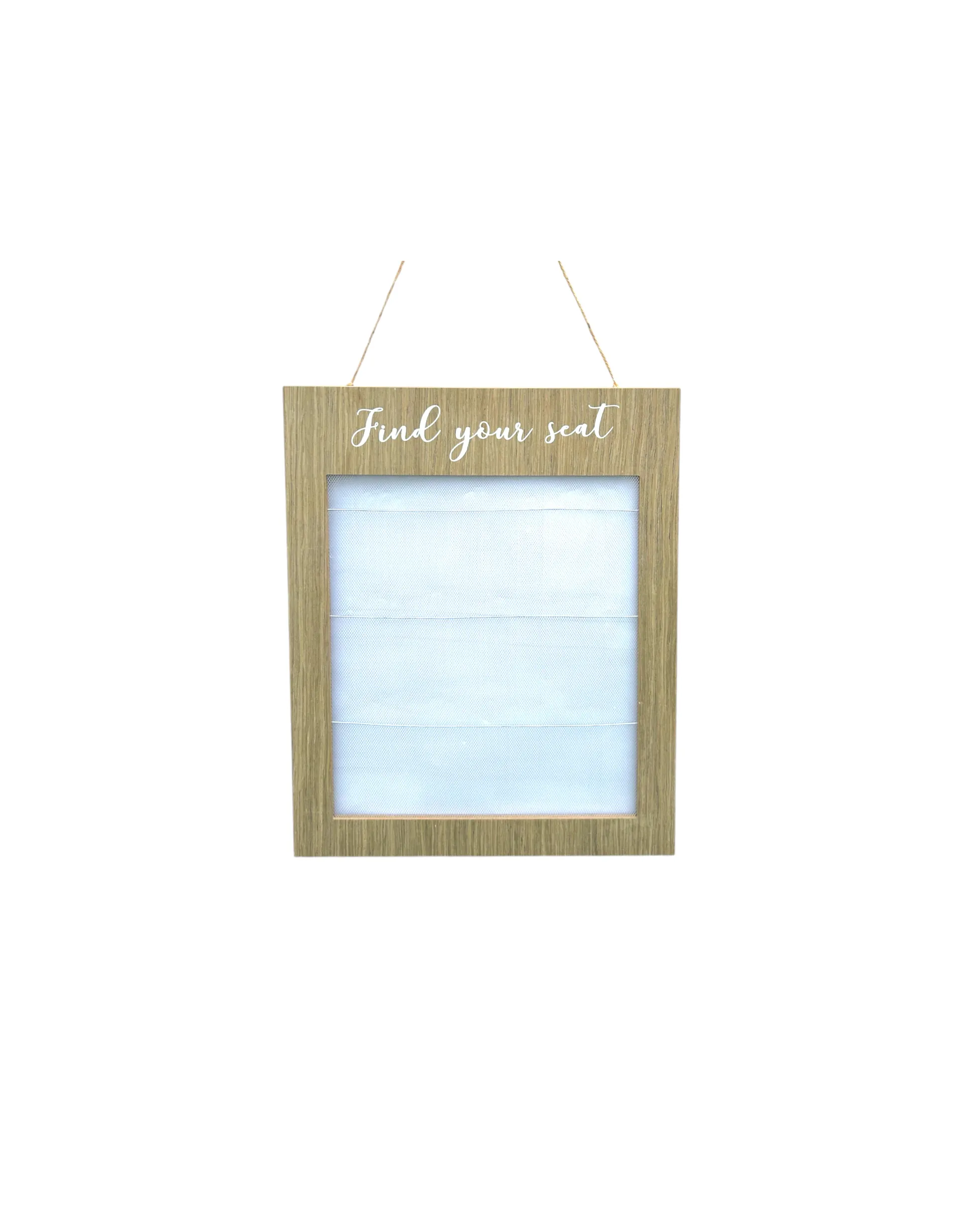 Find Your Seat Frame Small