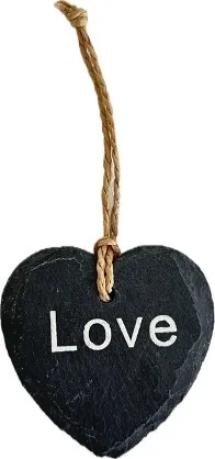 Mini Slate LOVE Sign Hanging