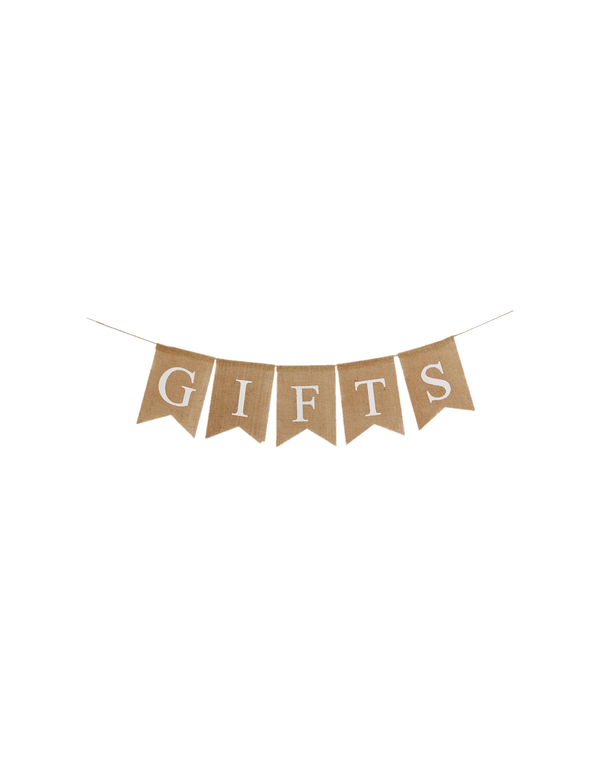 Gifts Hessian Bunting