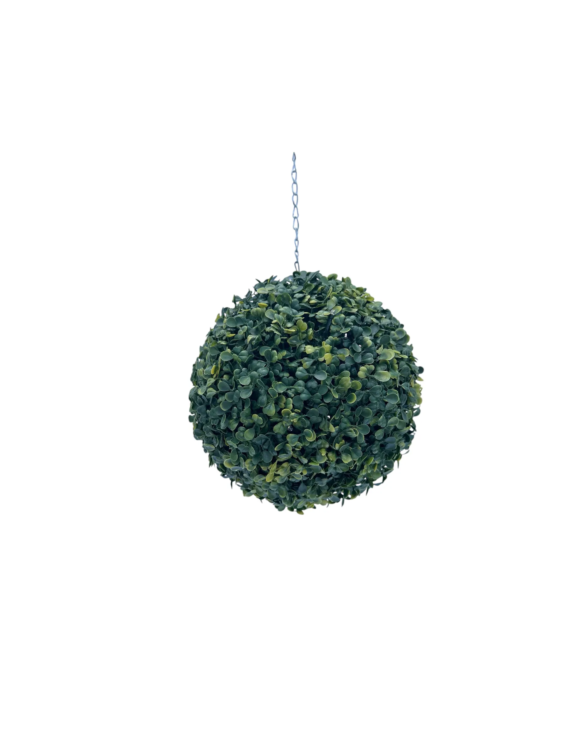 Topiary Artificial Hanging Light Up Ball