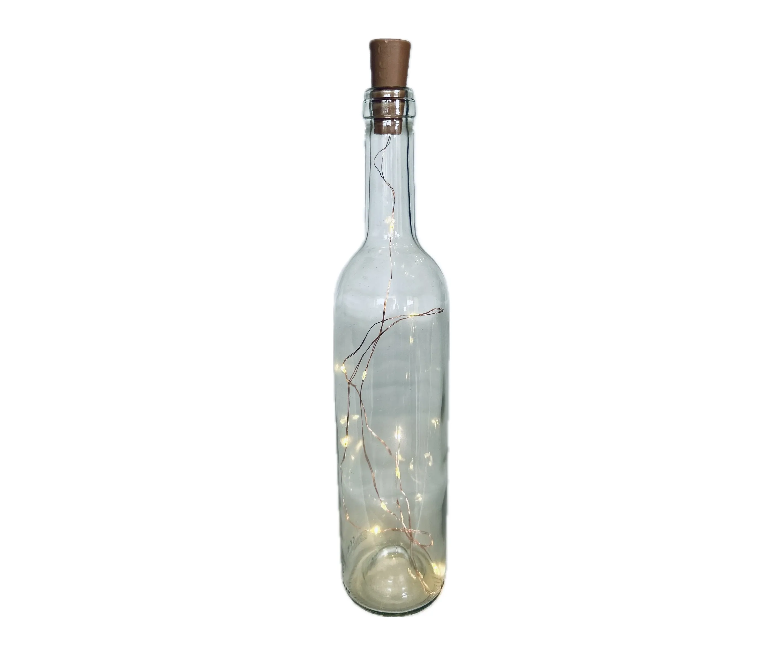 Light up Wine Bottles Clear Glass