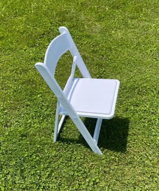 White Padded Chair