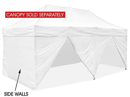 10x20 solid pop-up side