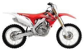 Red Honda CRF250R