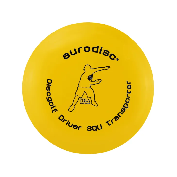 Yellow Eurodisc Frisbee