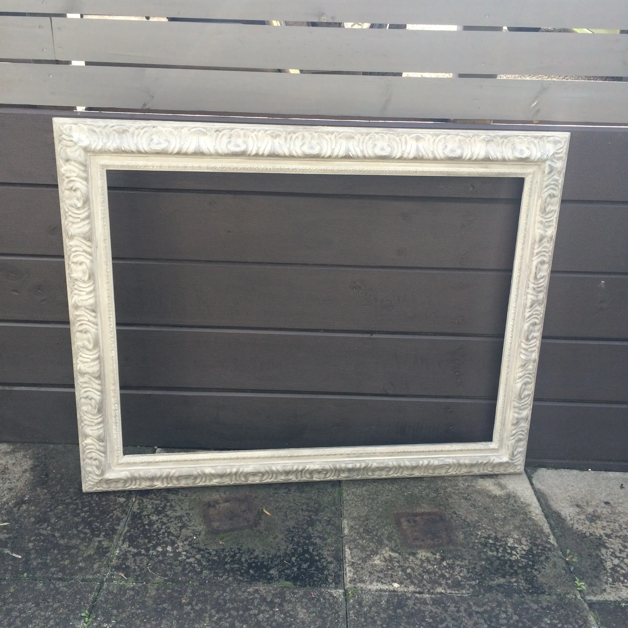 Grey Ornate Frame XL