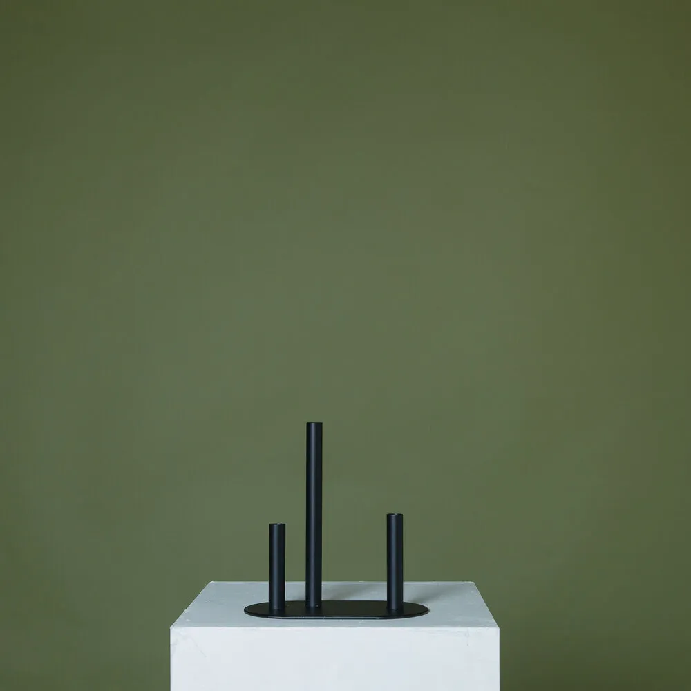 Minimalist Bud Vase Black - two sizes