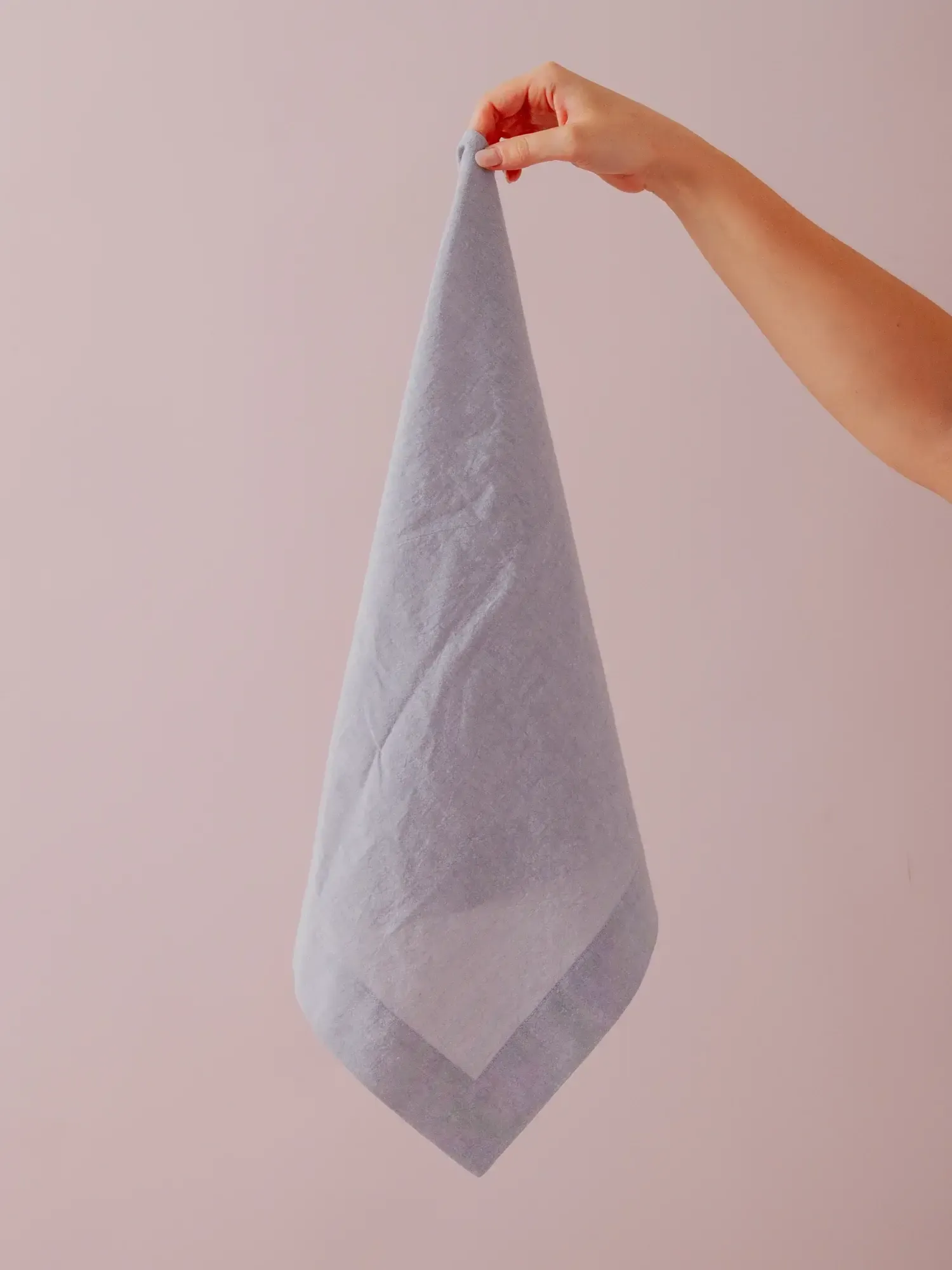 Organic Cotton Napkin - Ash Blue