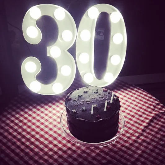 Marquee Letter Lights Silver - ANY NUMBER