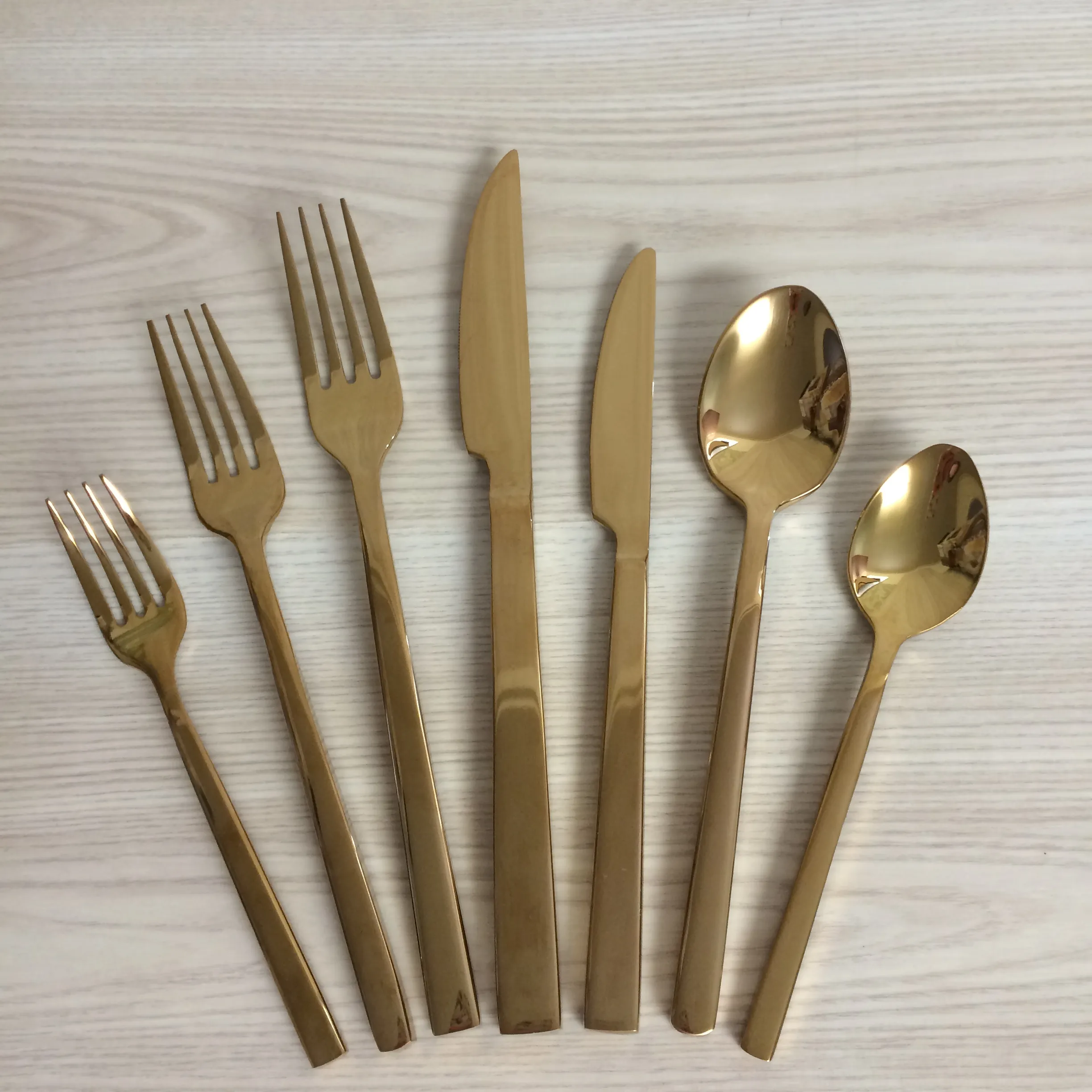 Antique Gold Cutlery