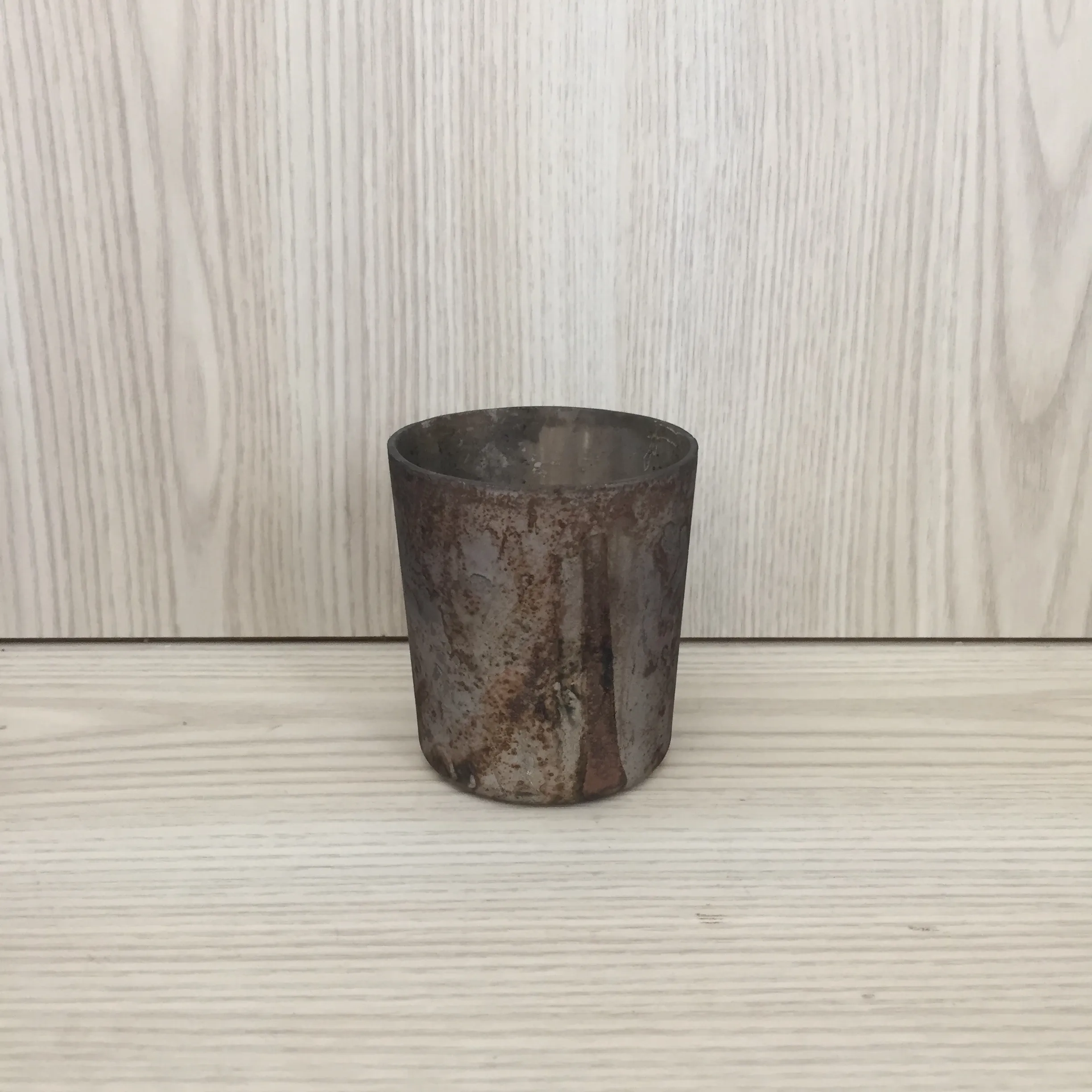 Marble Tealight Holder - Smoke