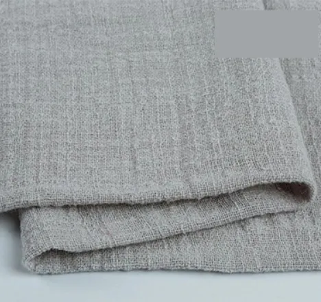 Gauze Table Runner - Silver Grey