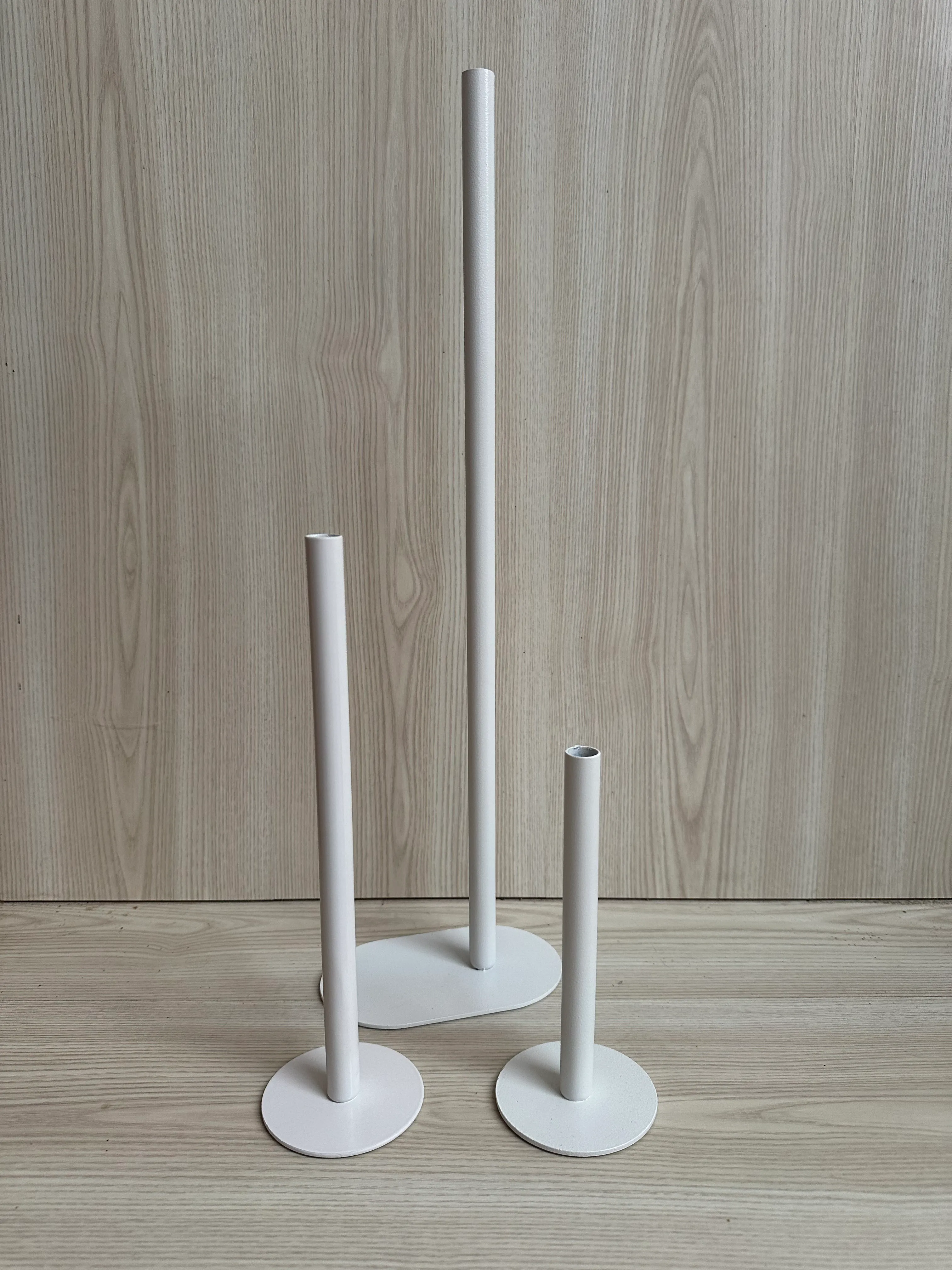 Minimalist Single Bud Vase White - three sizes