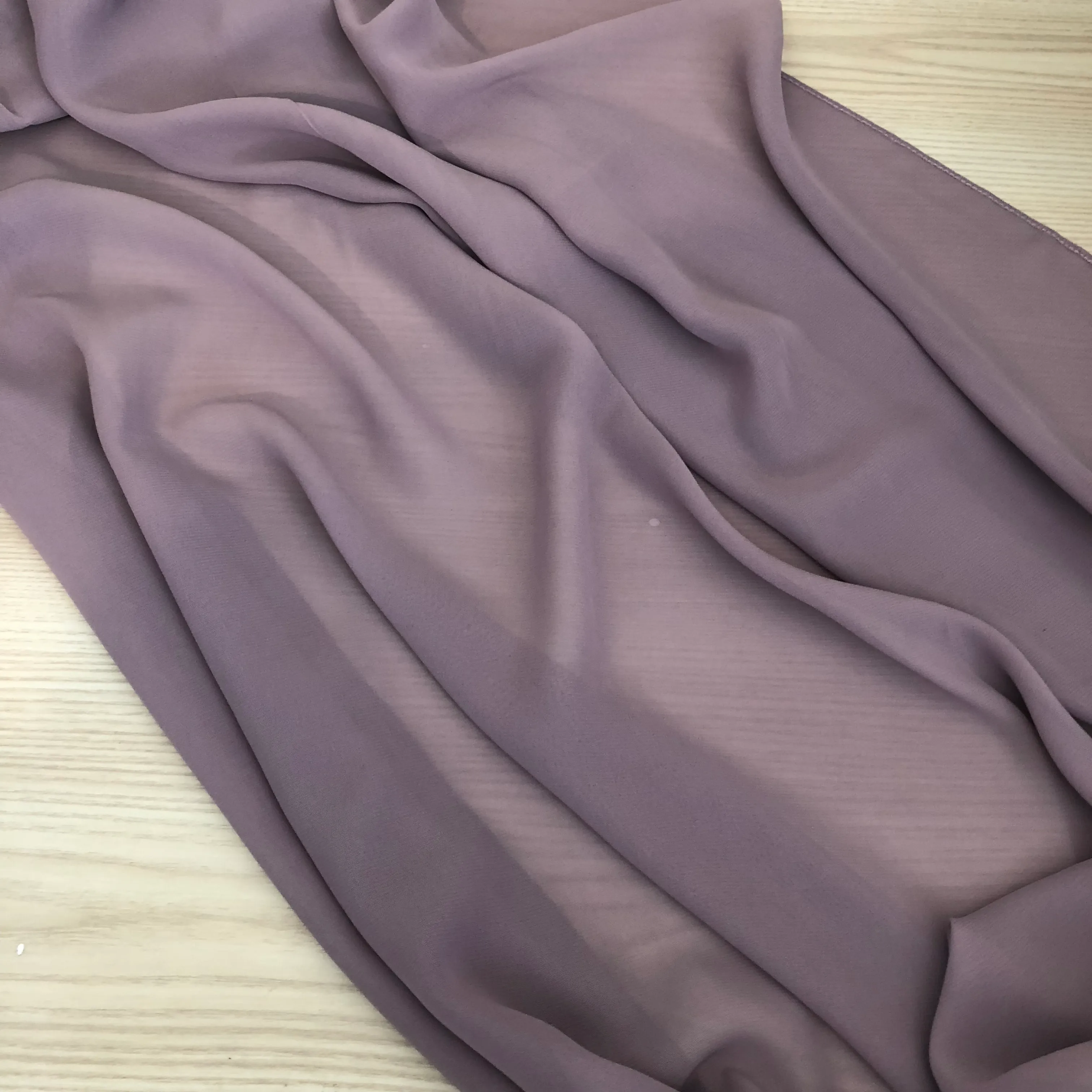 Chiffon Table Runner - Mauve
