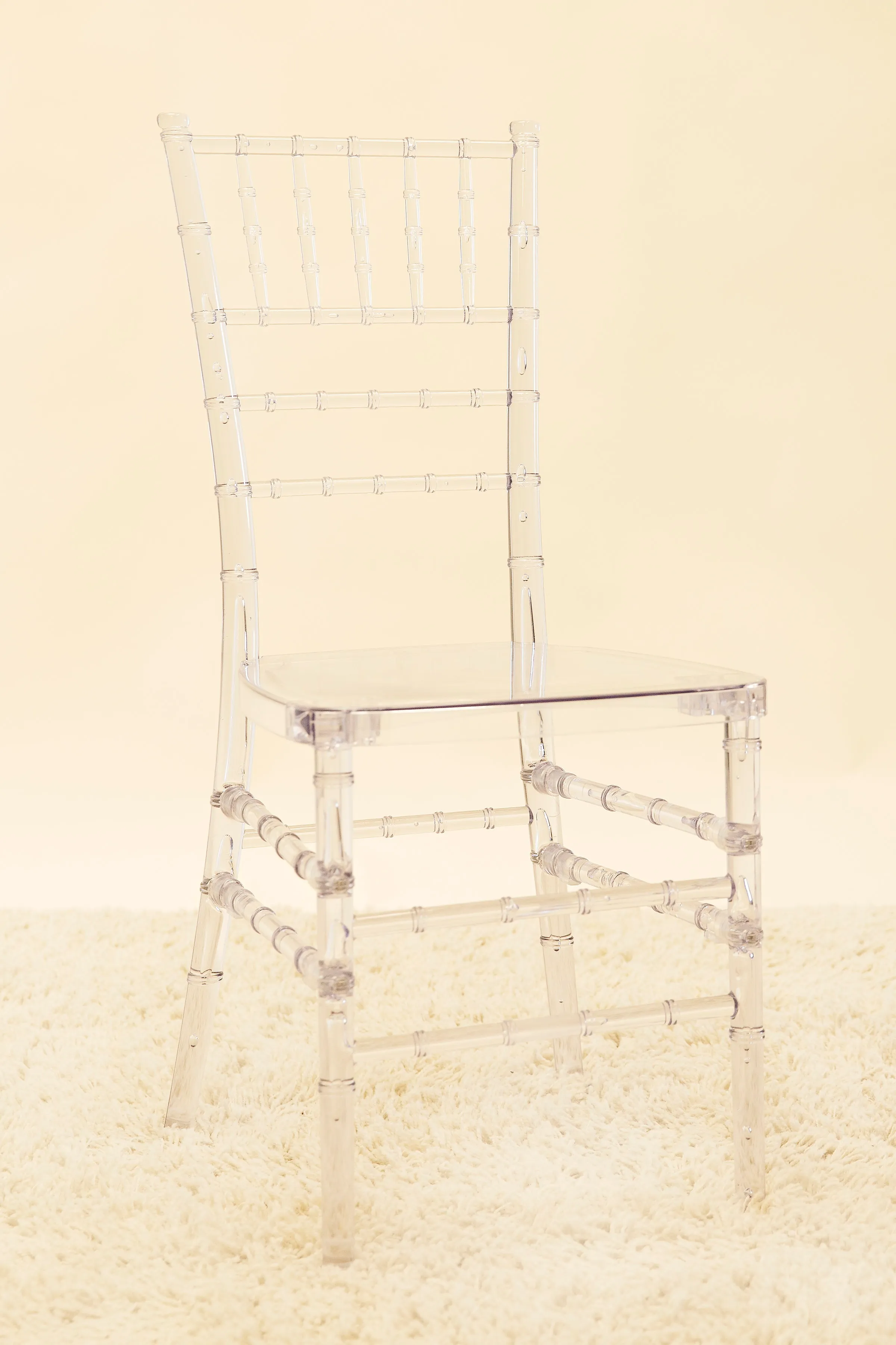 Chiavari (Tiffany) Chair - Clear Ghost