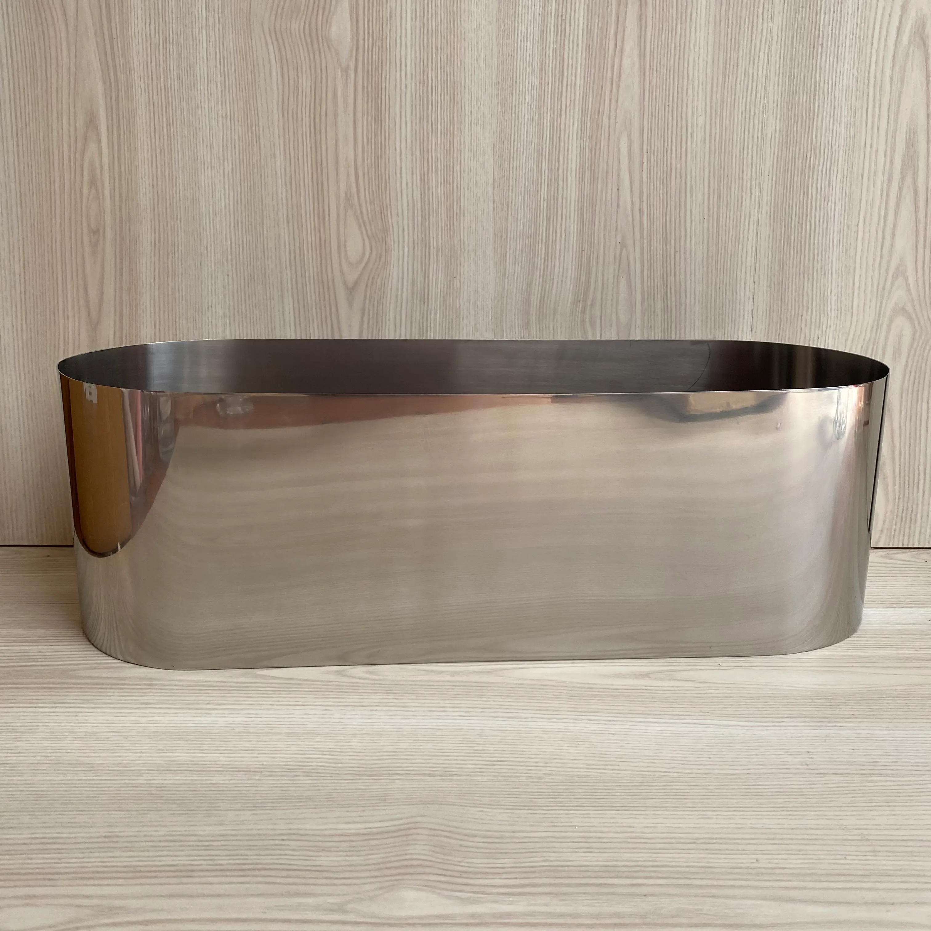 Love Boat XL Trough Vessel - Silver