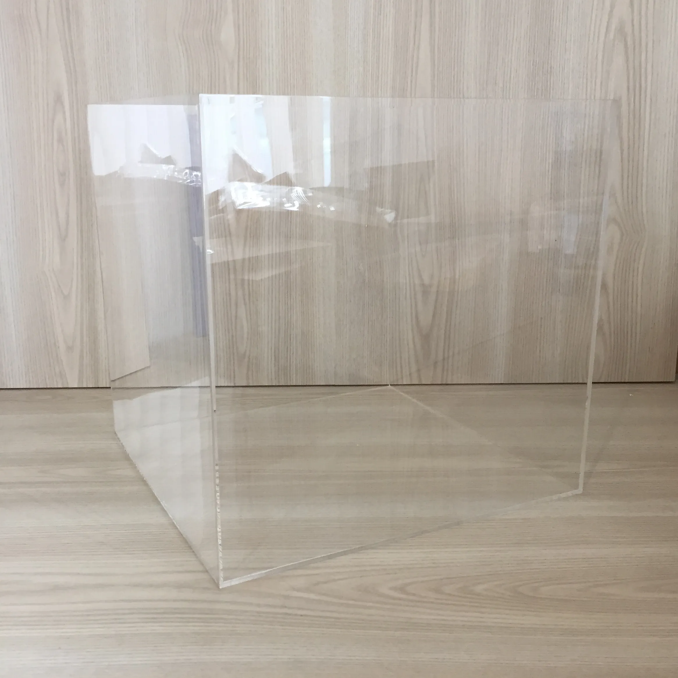 Acrylic Display Cube 5 Sided - Various Sizes