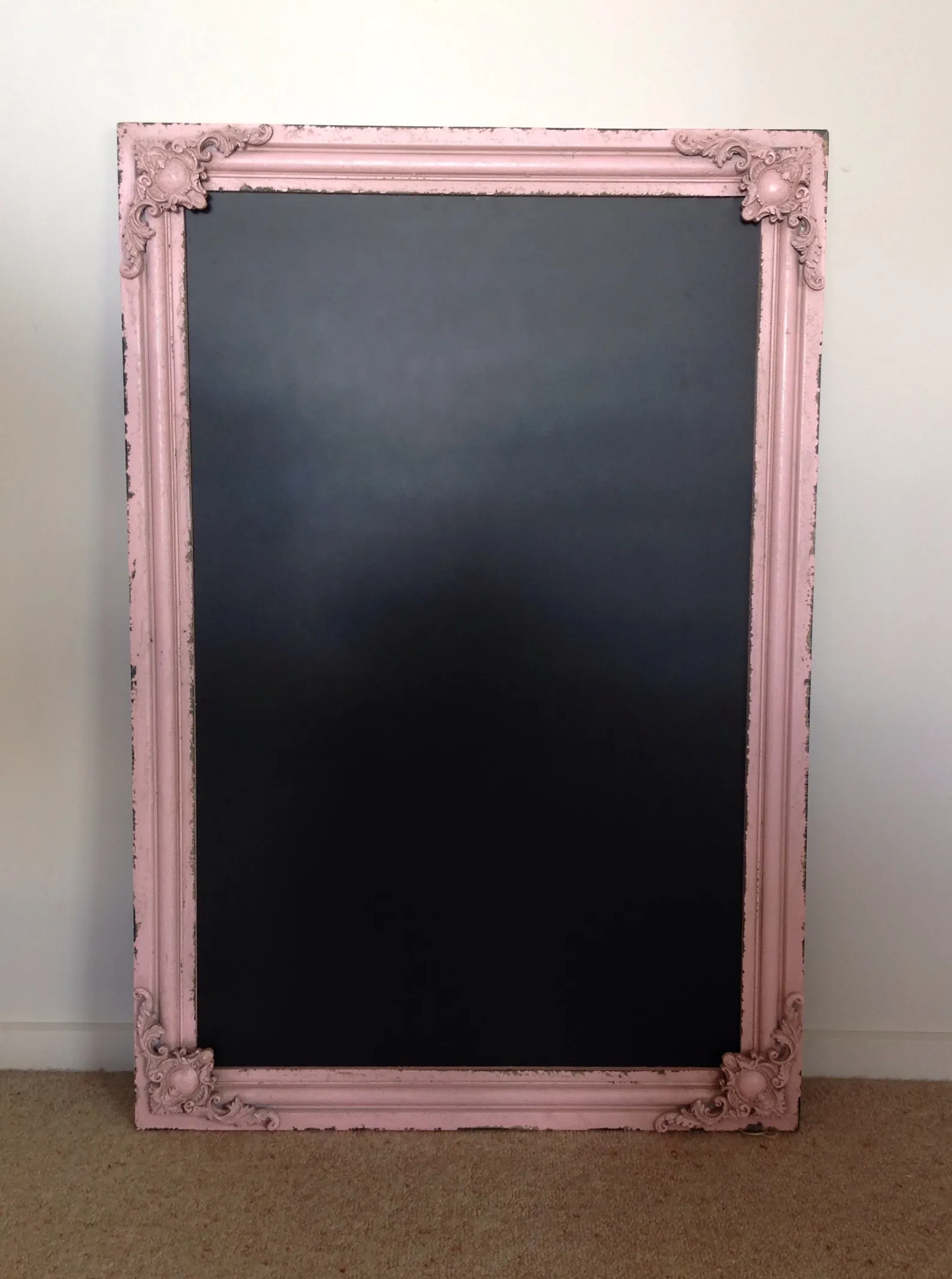 Baroque Chalkboard - Pale Pink