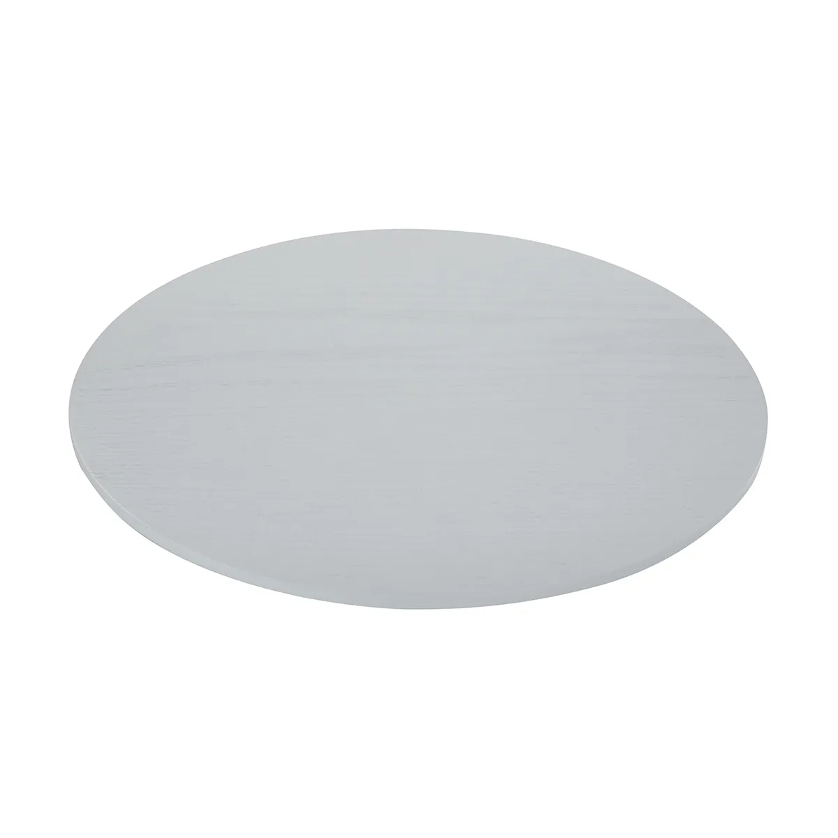 Reversible Round Placemat - Grey/Natural