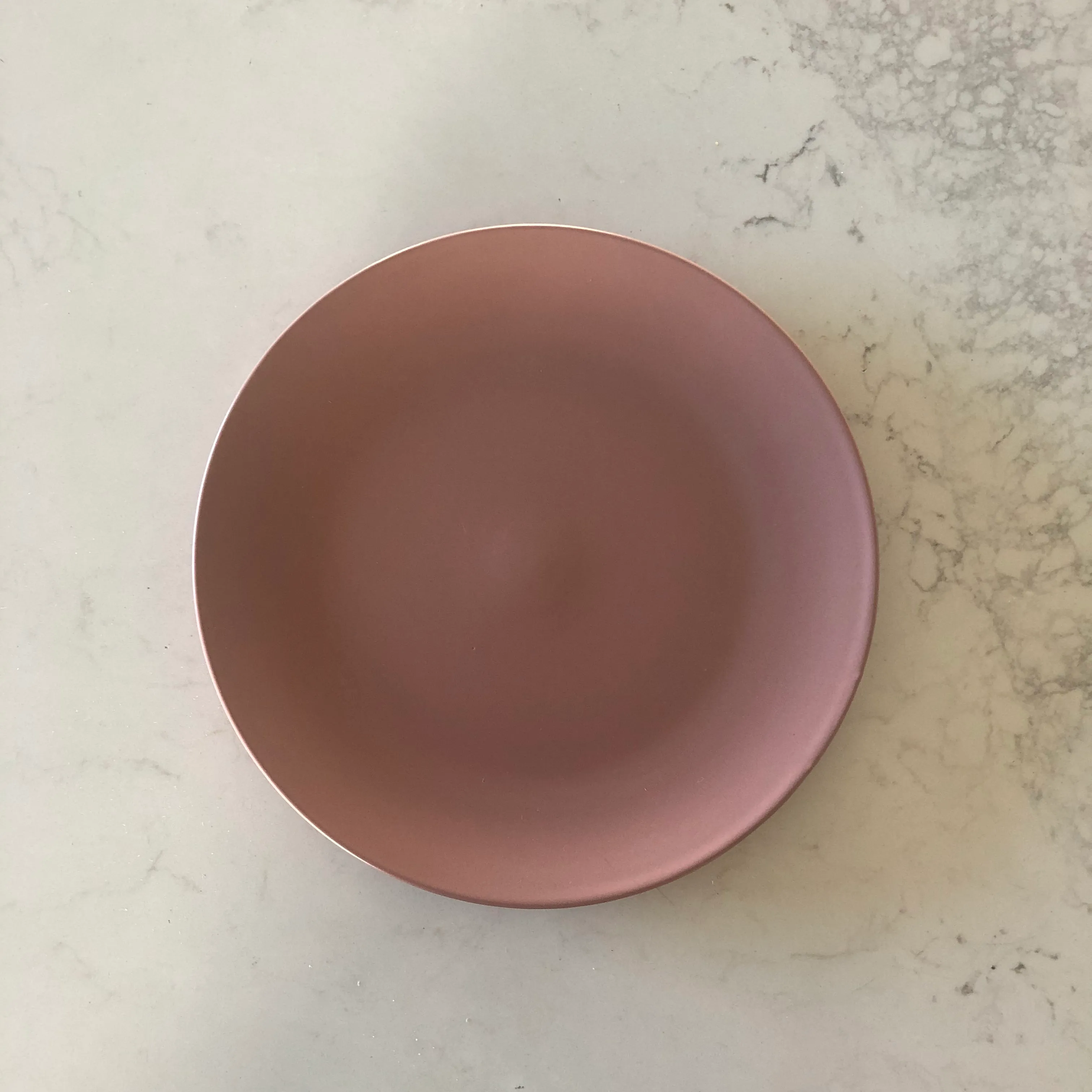 Coupe Side Plate - Matte Blush