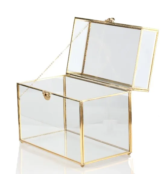 Rectangle Cards Wishing Well - Gold