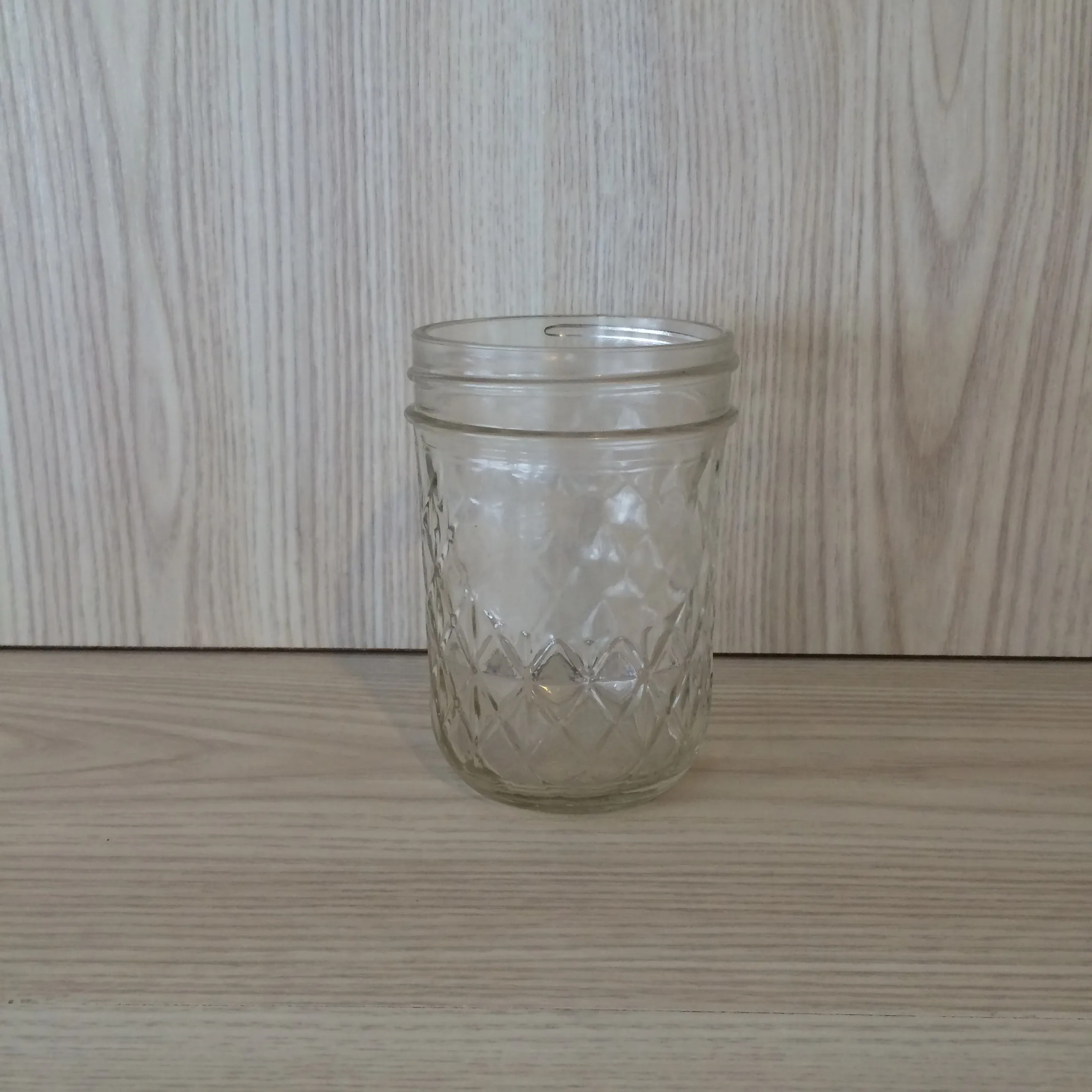 Quilted 8oz Jelly Jars