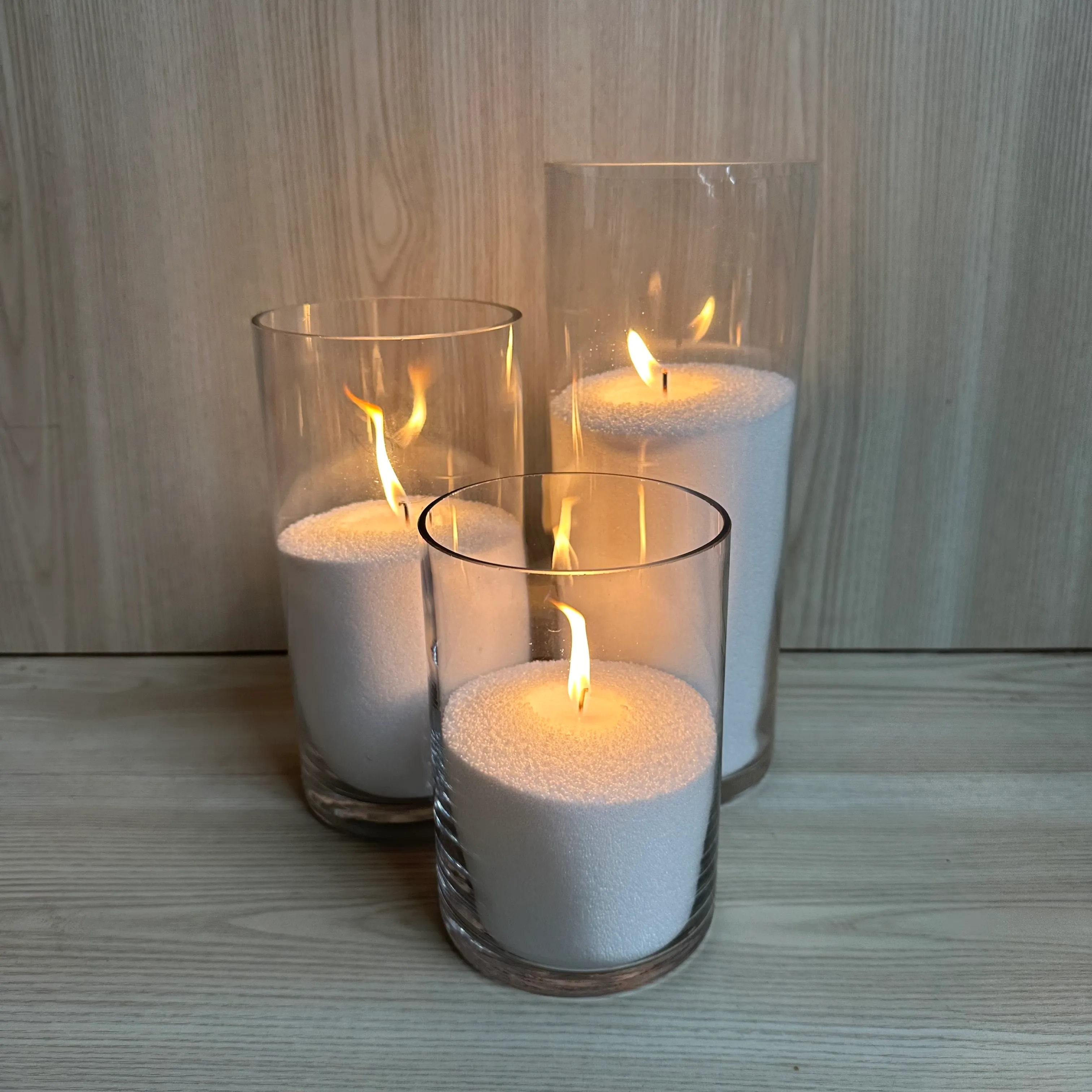 Sand Candle Centrepiece Trio Set