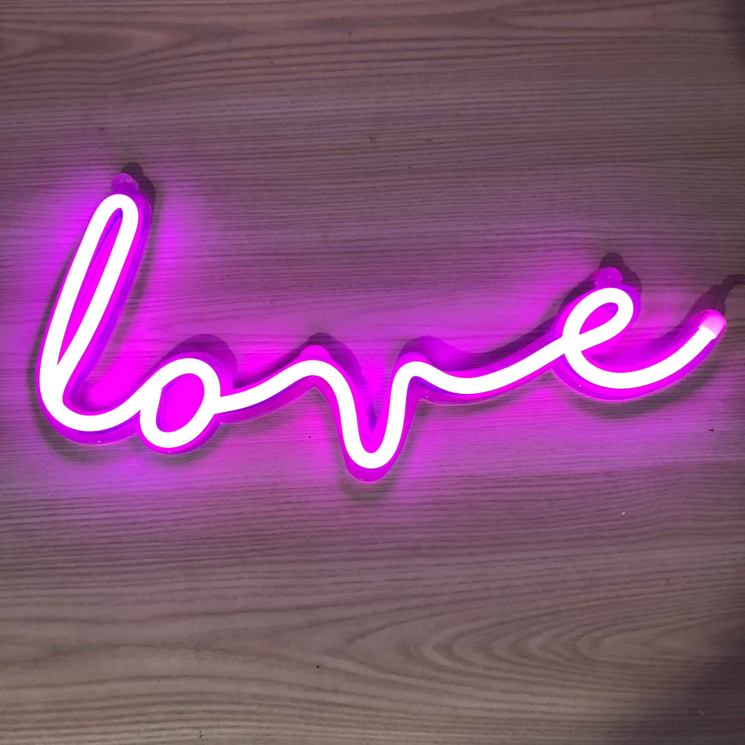 Love LED Neon Sign - Pink