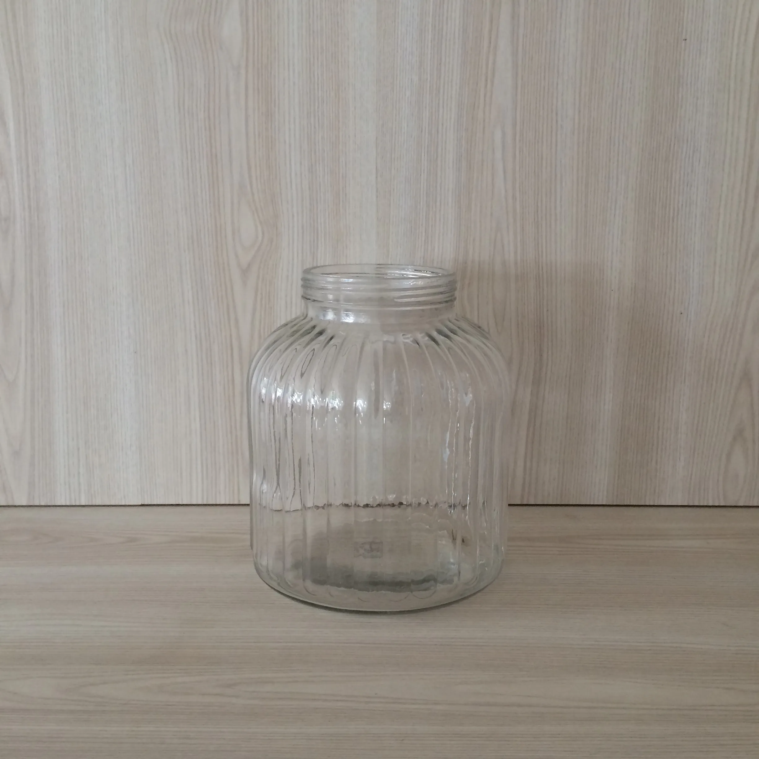 Barrel Vase - Clear
