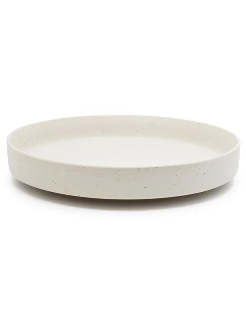 Claro Shallow Bowl White