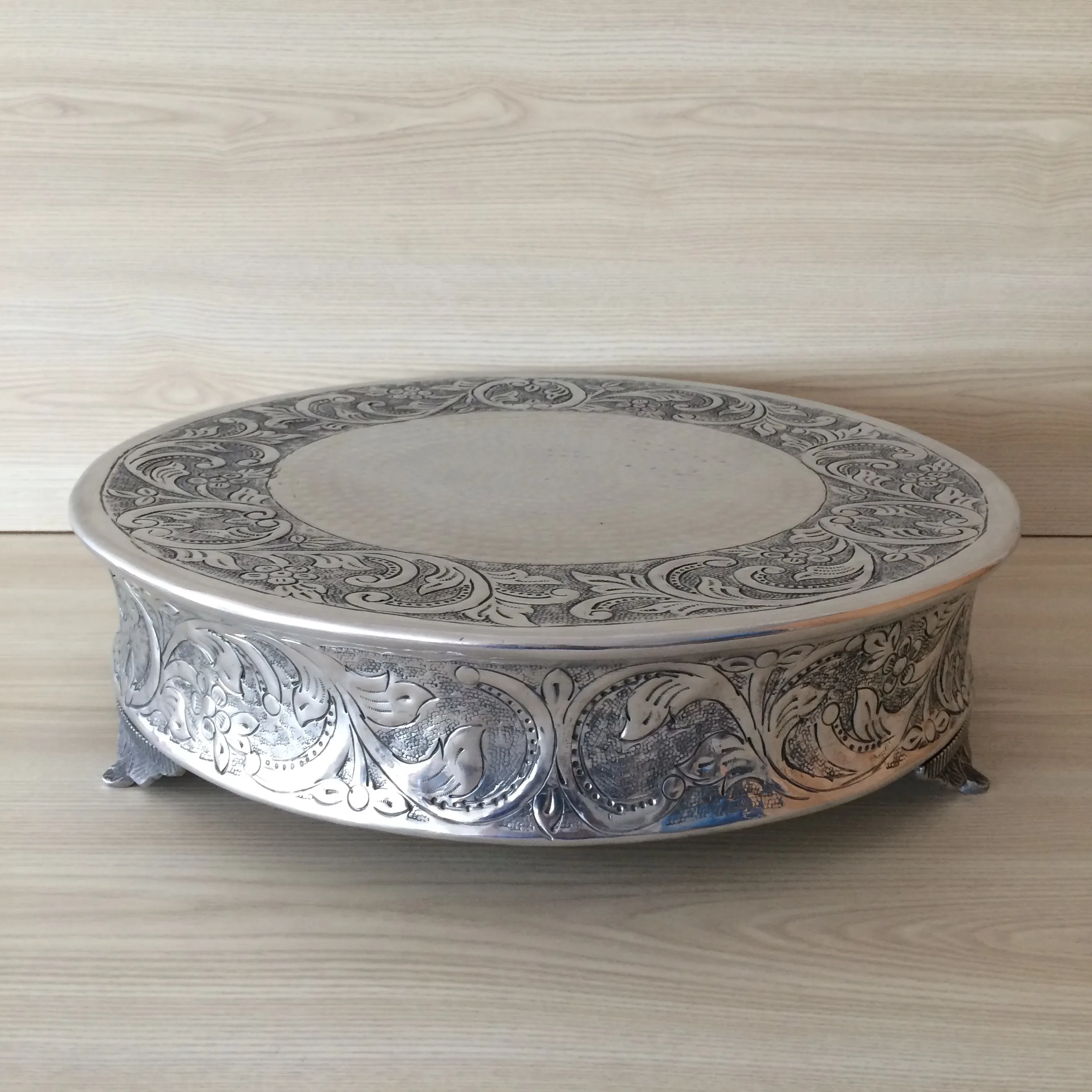 Cake Plateau - Silver