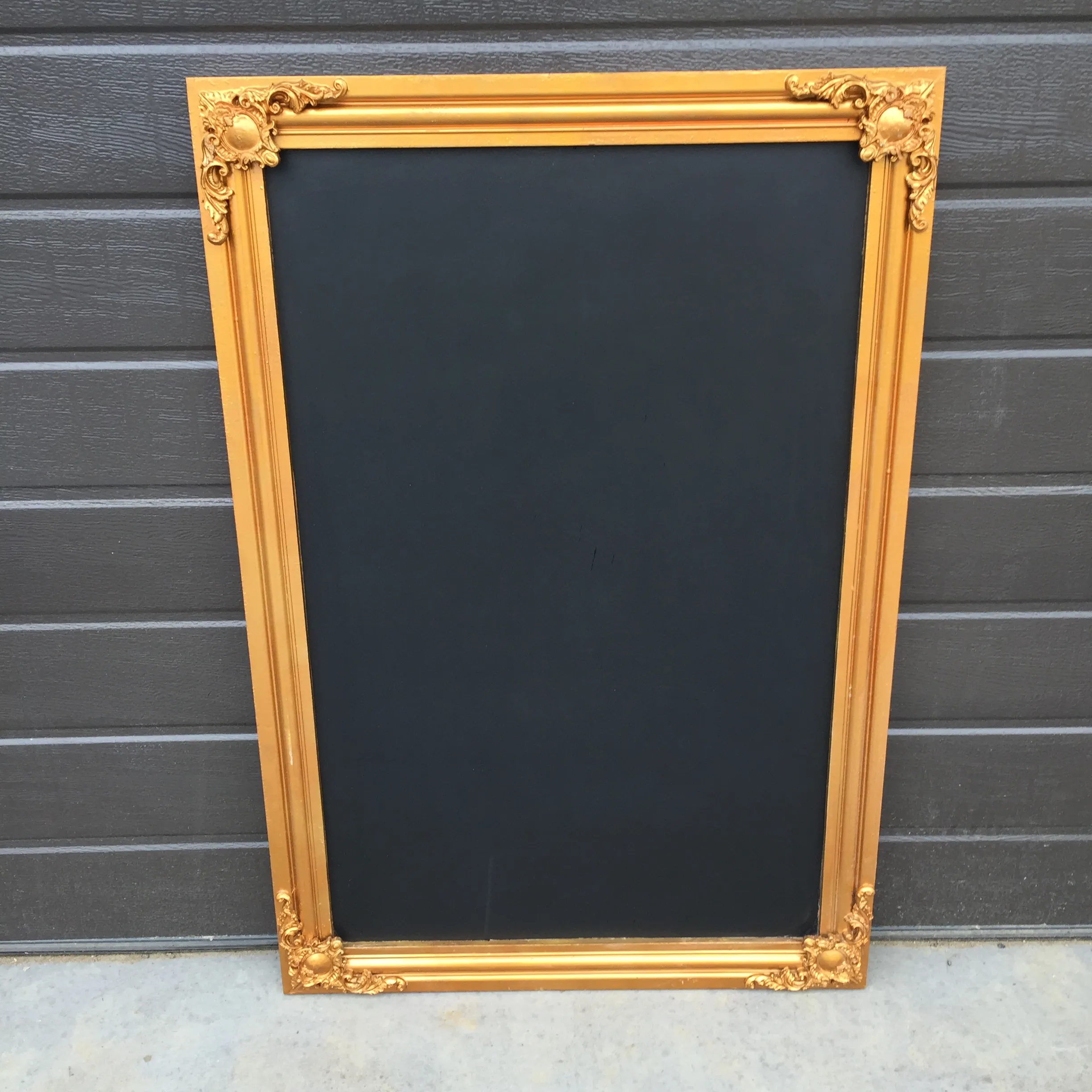 Baroque Chalkboard - Antique Gold