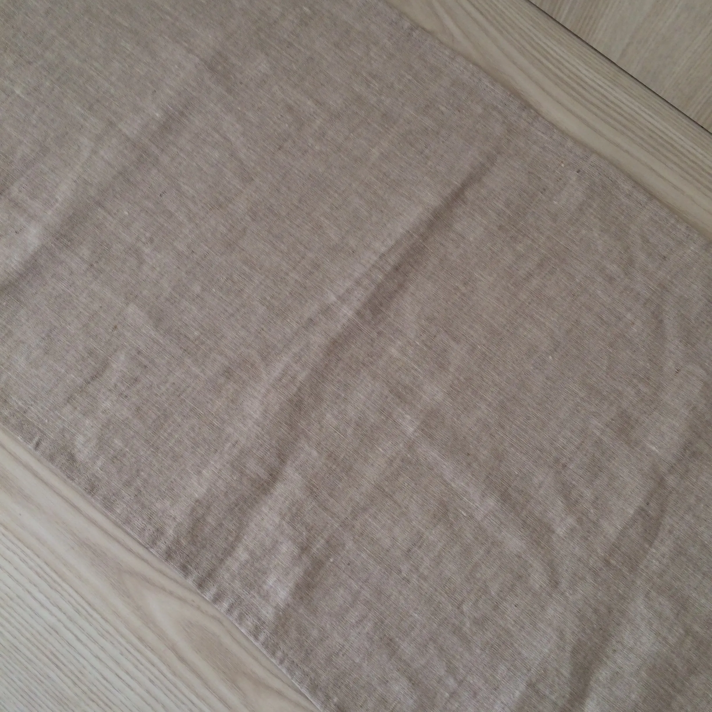 Stonewash Linen Table Runner - Natural