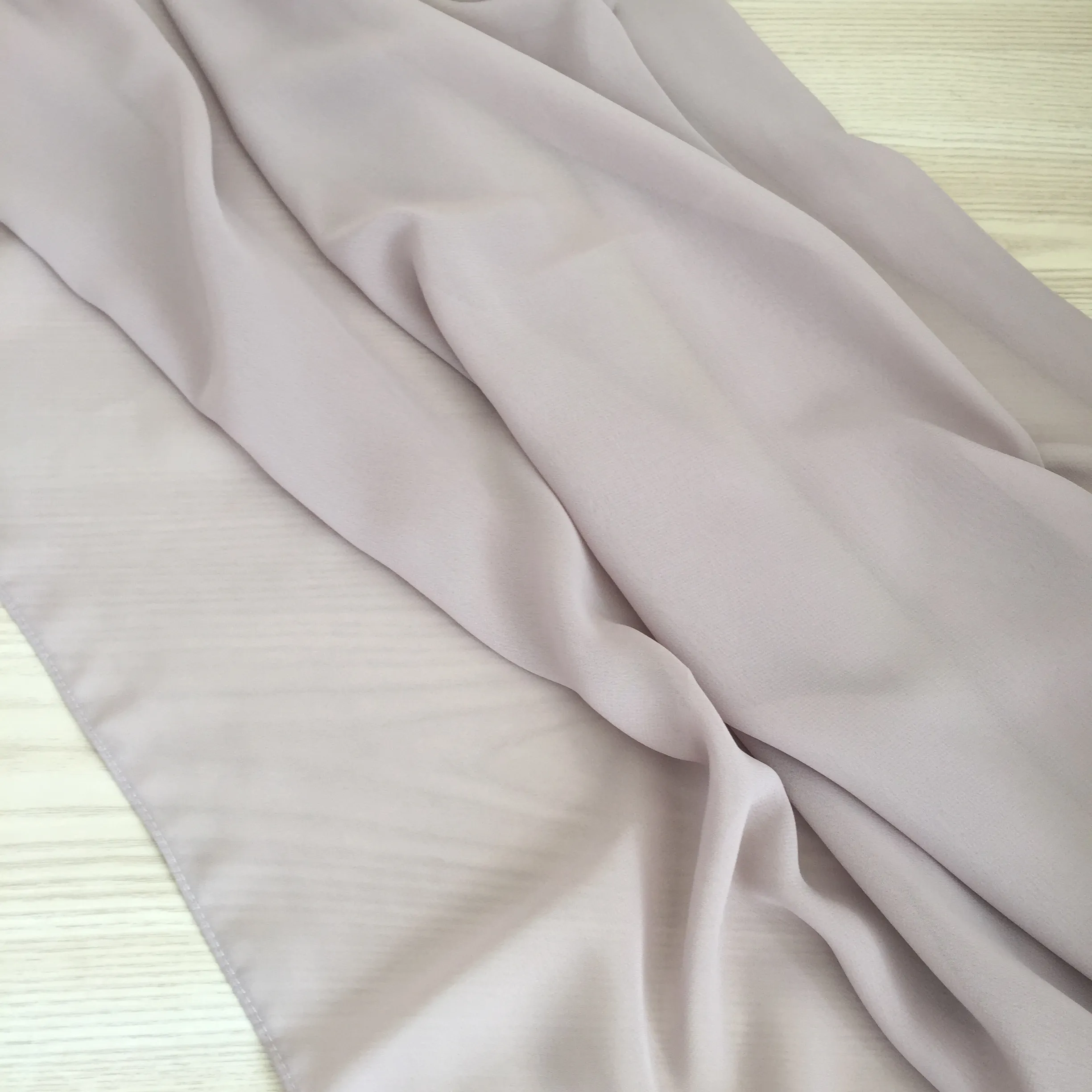 Chiffon Table Runner - Light Grey