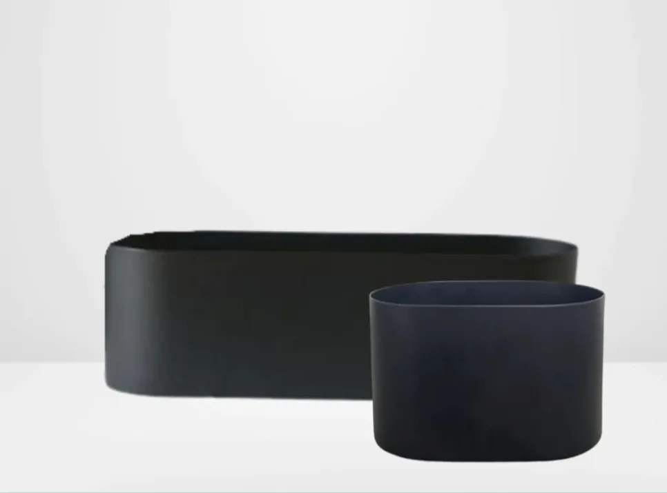 Love Boat Vases Black - two sizes