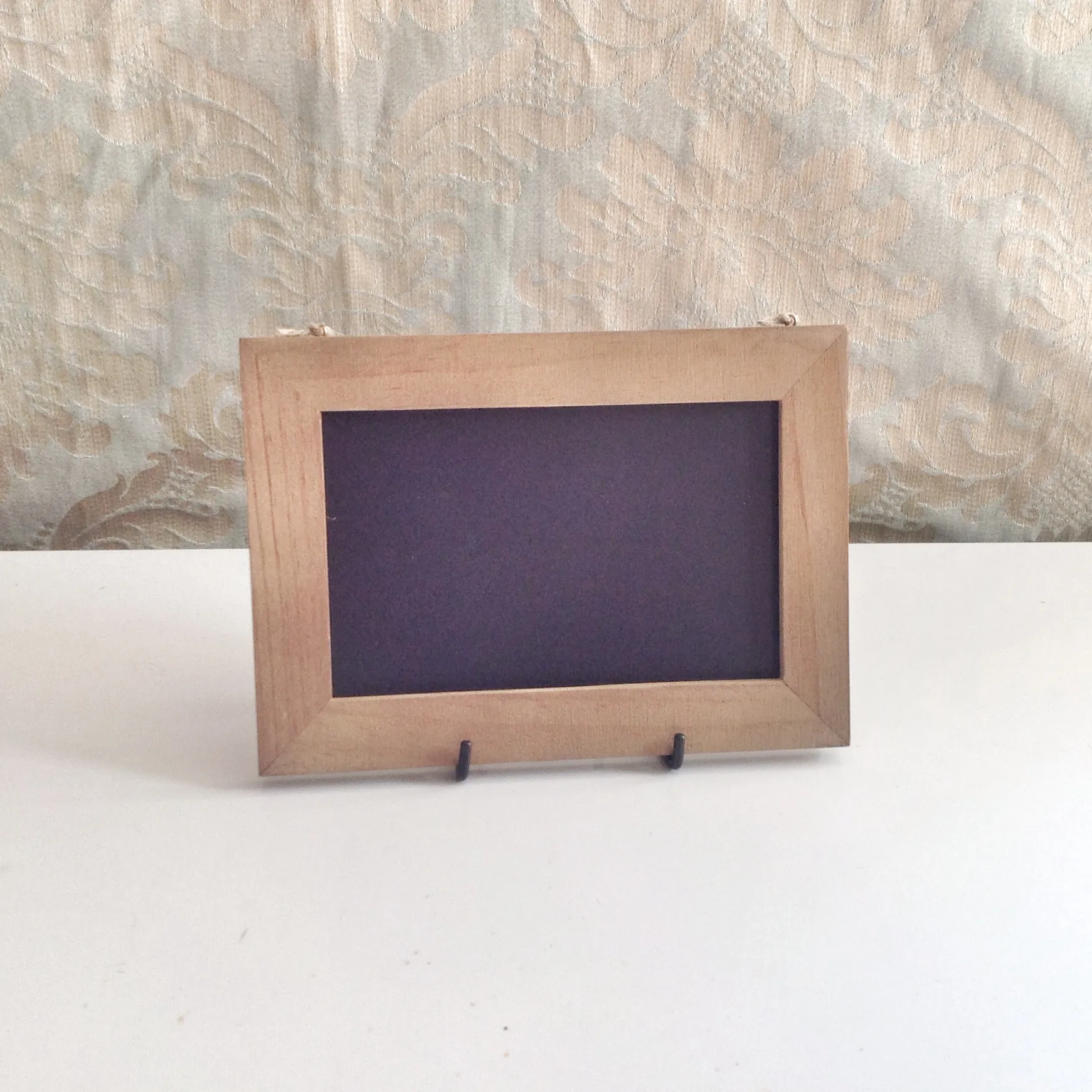 Wooden Hanging Chalkboard - Small