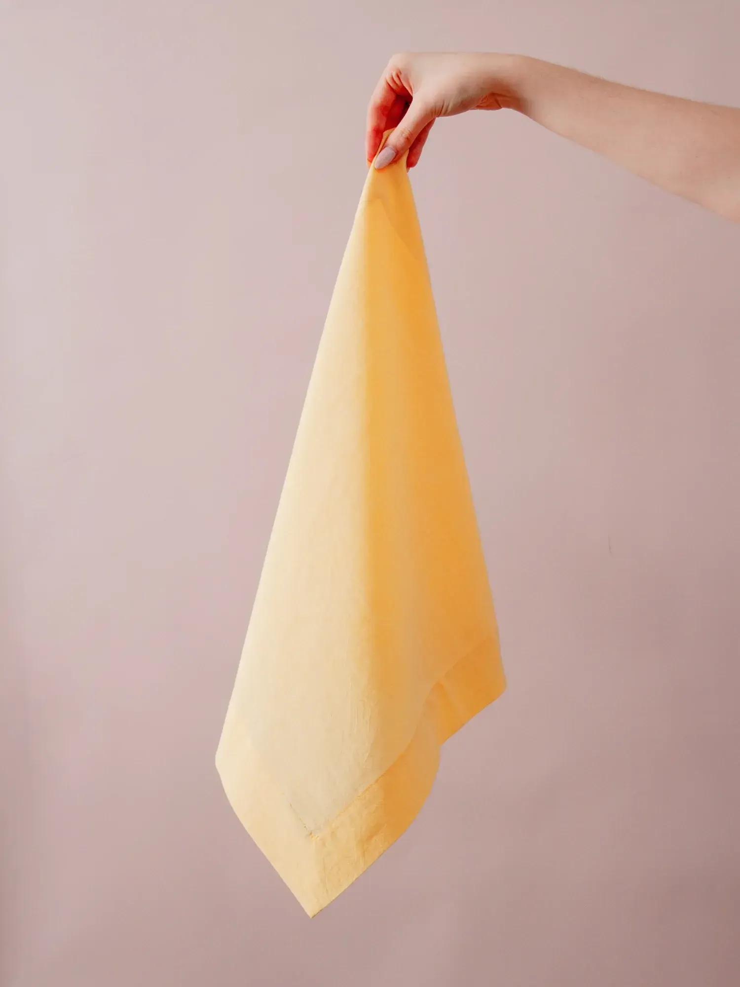 Organic Cotton Napkin - Lemon