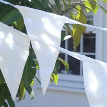 White Bunting - 5m or 10m