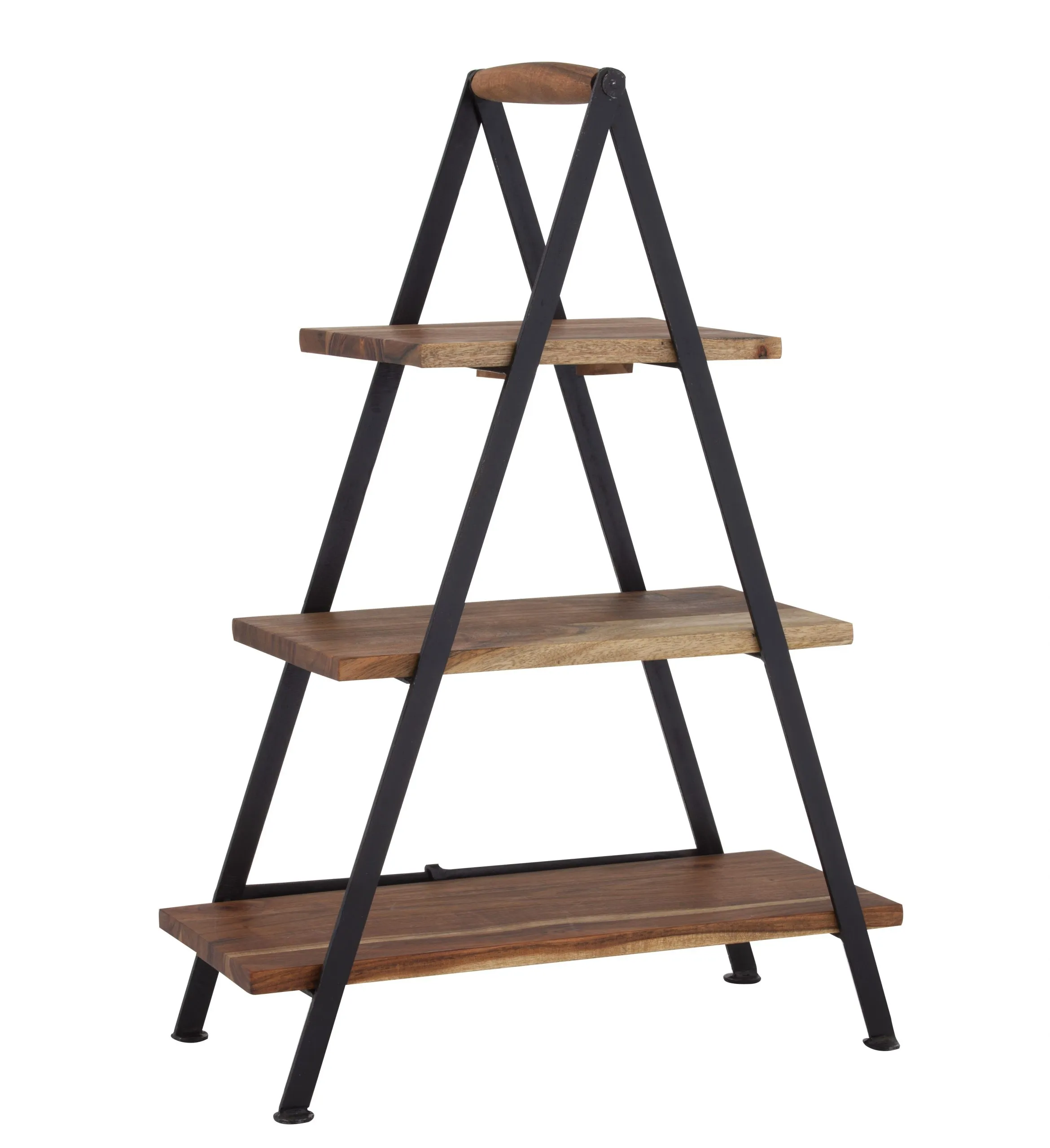 Wooden Three Tier Serving Stand