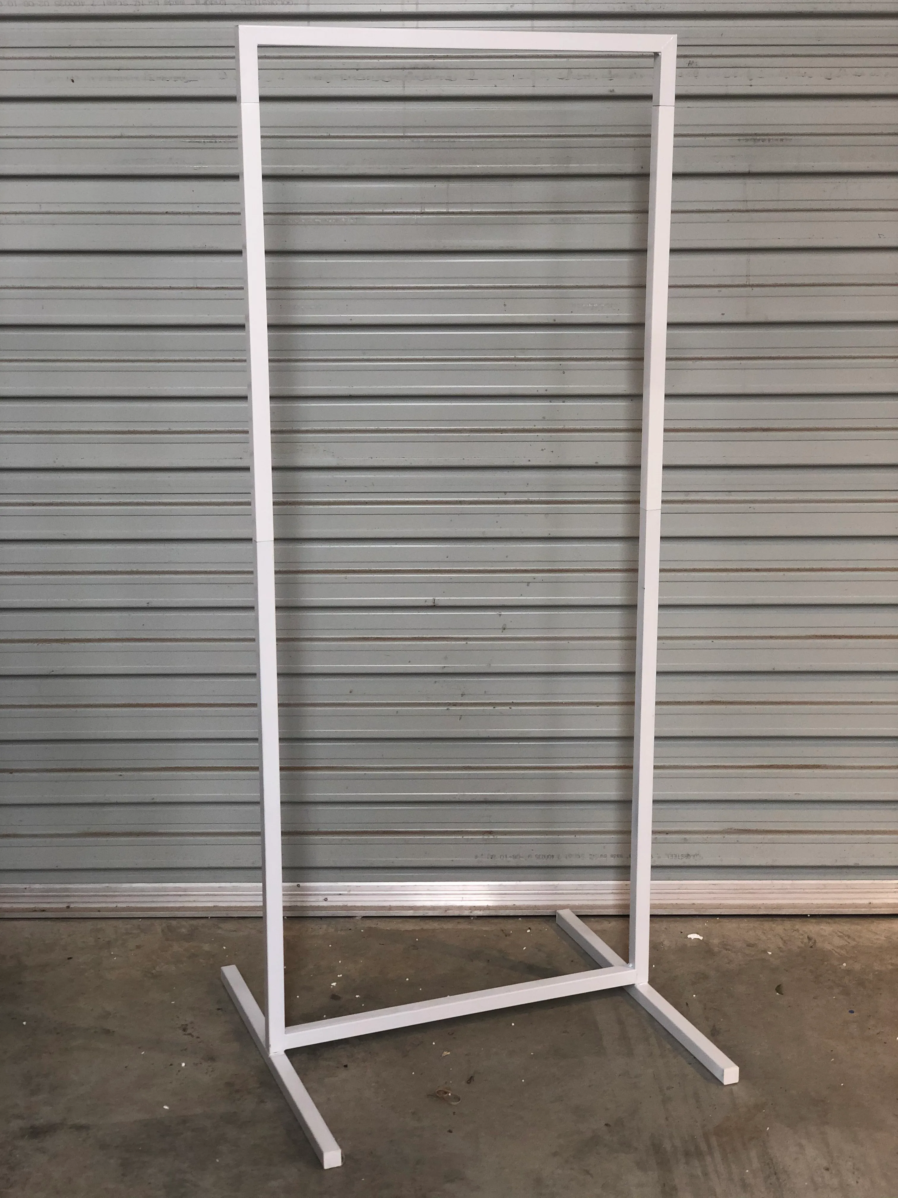 White Signage Stand - Large