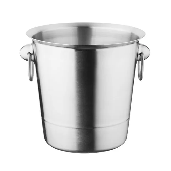 Brushed Stainless Steel Ice Bucket