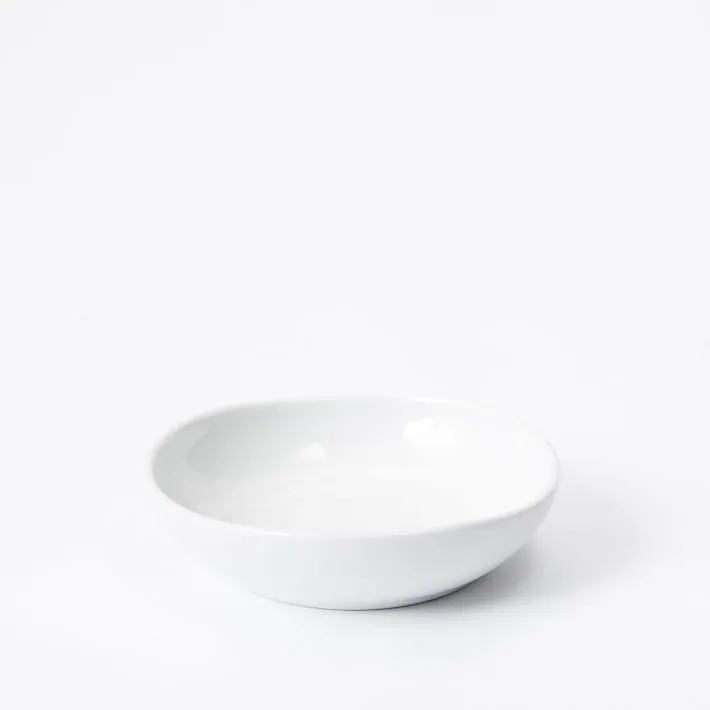 Organic Shaped Salt Cellar - White
