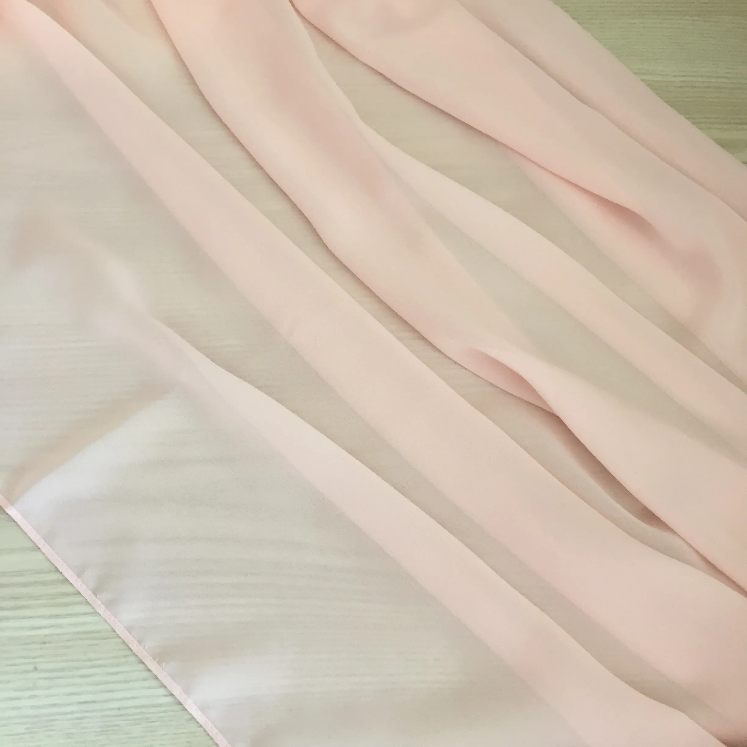Chiffon Table Runner - Blush