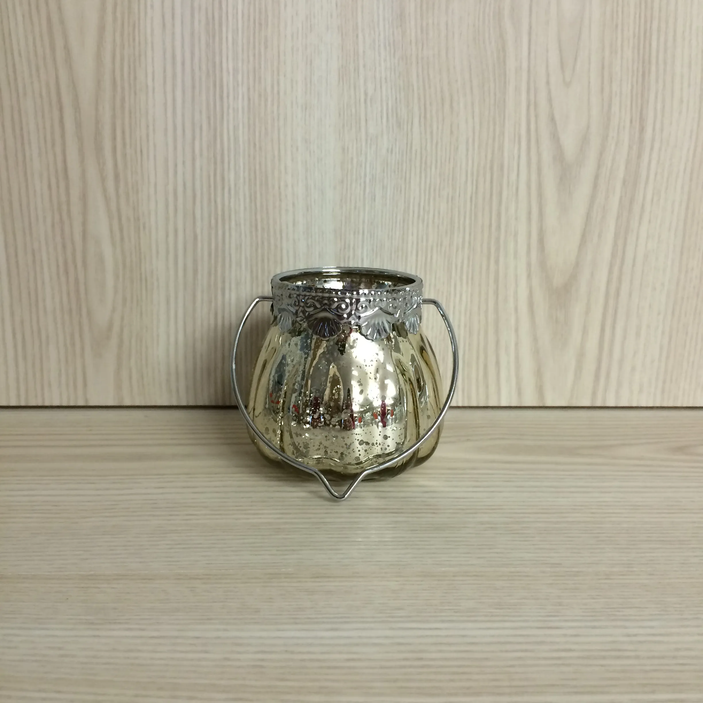 Imperial Crown Votive Holder - Gold